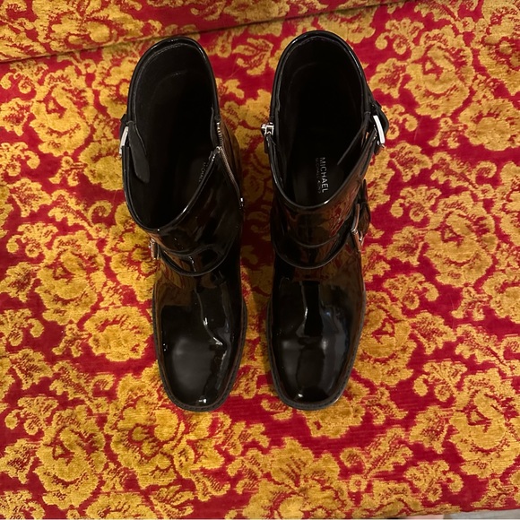 Michael Kors Patent Boots - Picture 3 of 6